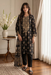 Zellbury 3pc embroidered