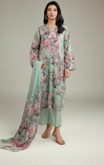 Khaadi 3pc embroidered