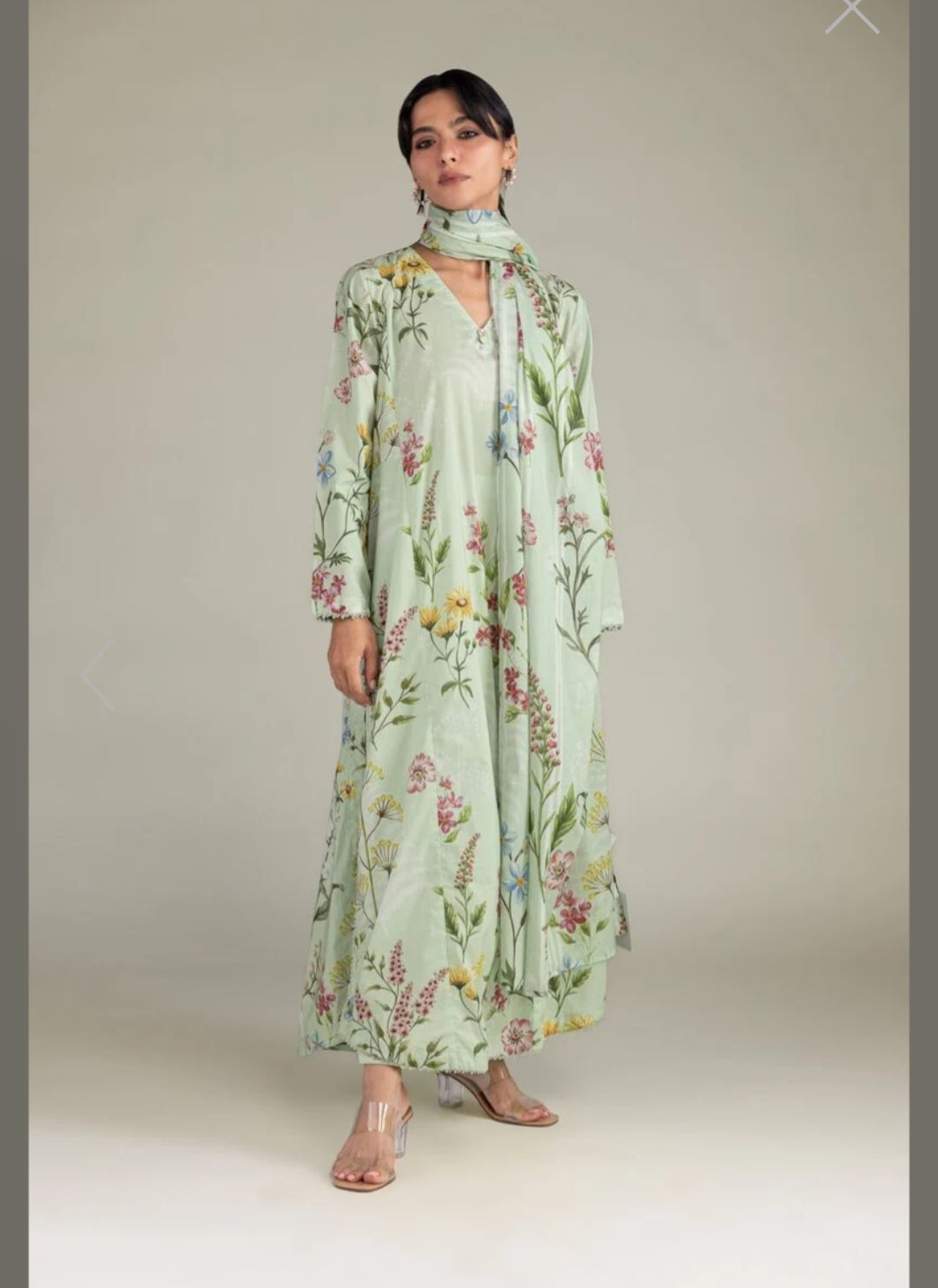 Khaadi 3pc printed lawn