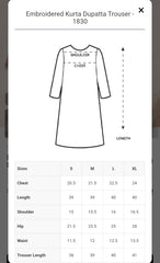 Zellbury 3pc embroidered