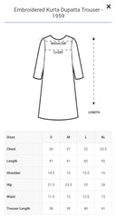 Zellbury 3pc embroidered