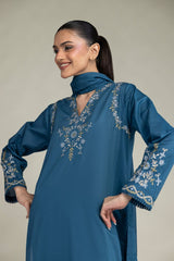 Khaadi 2pc embroidered lawn