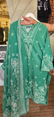 Zellbury 3pc printed lawn