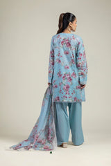 Khaadi 3pc Embroidered Summer