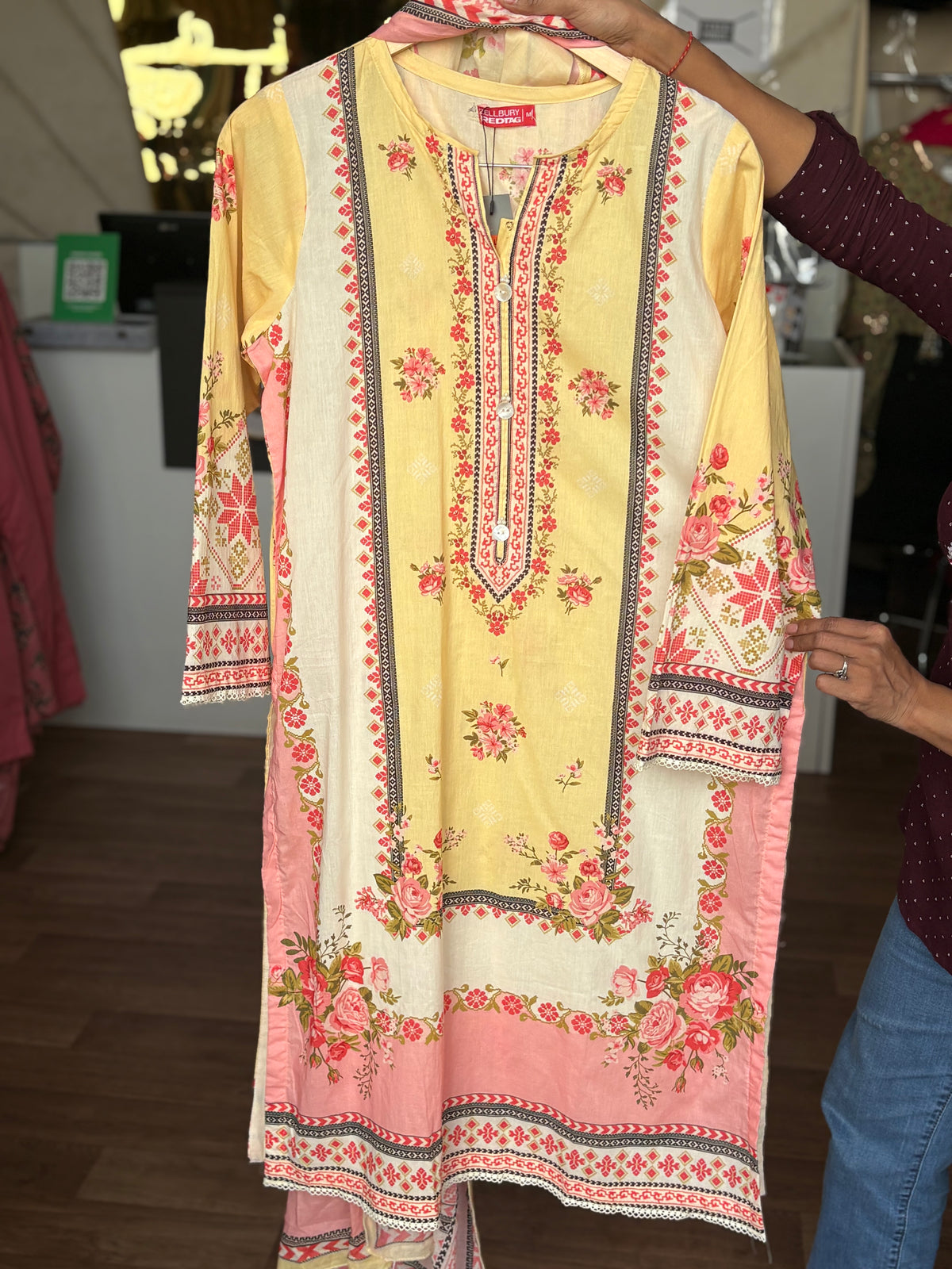 Zellbury 3pc printed