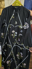 Asma D. Embroidered 3pc with chiffon duppata