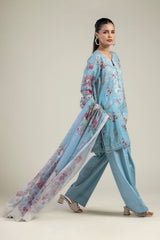 Khaadi 3pc Embroidered Summer
