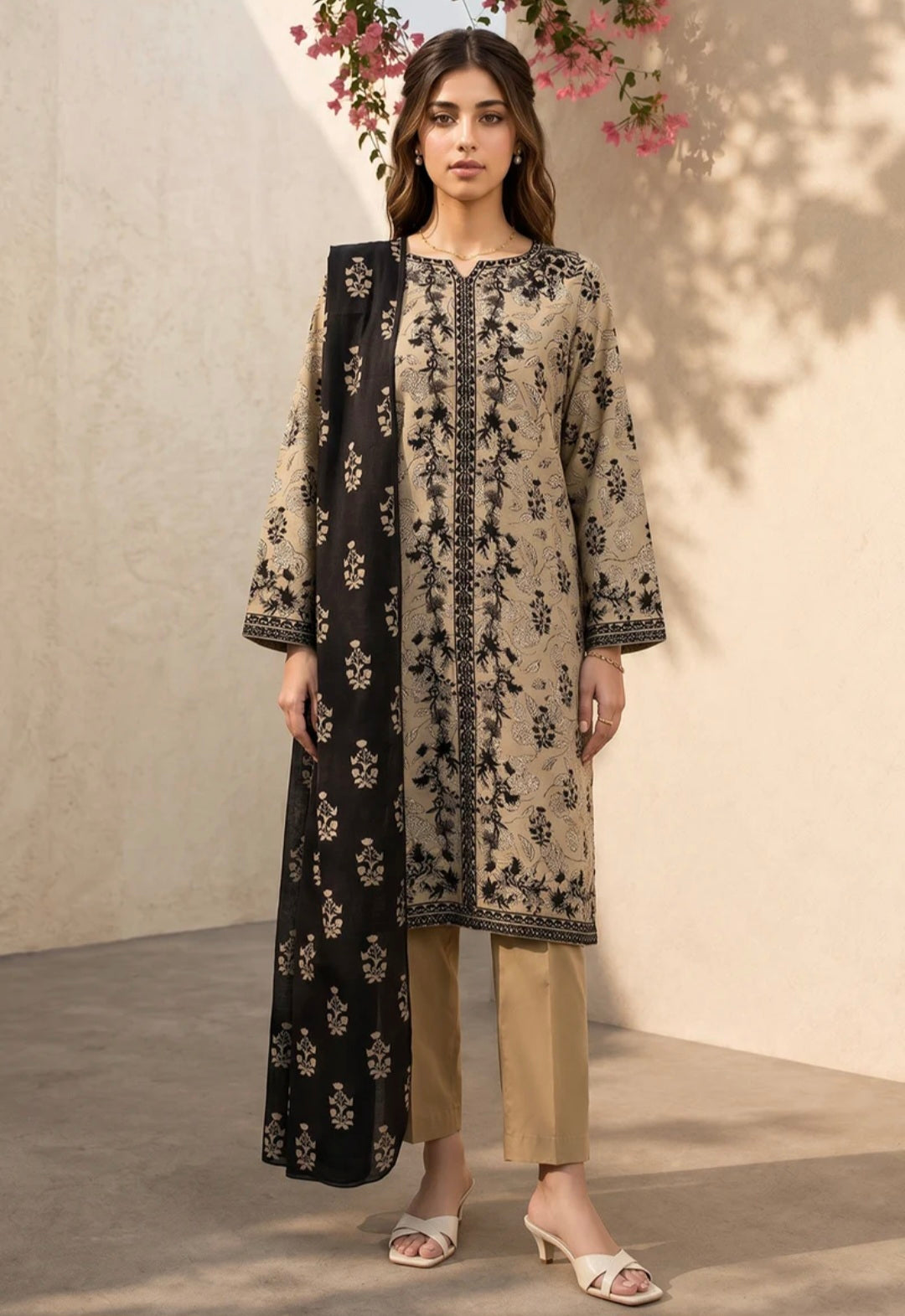 Zellbury 3pc Printed