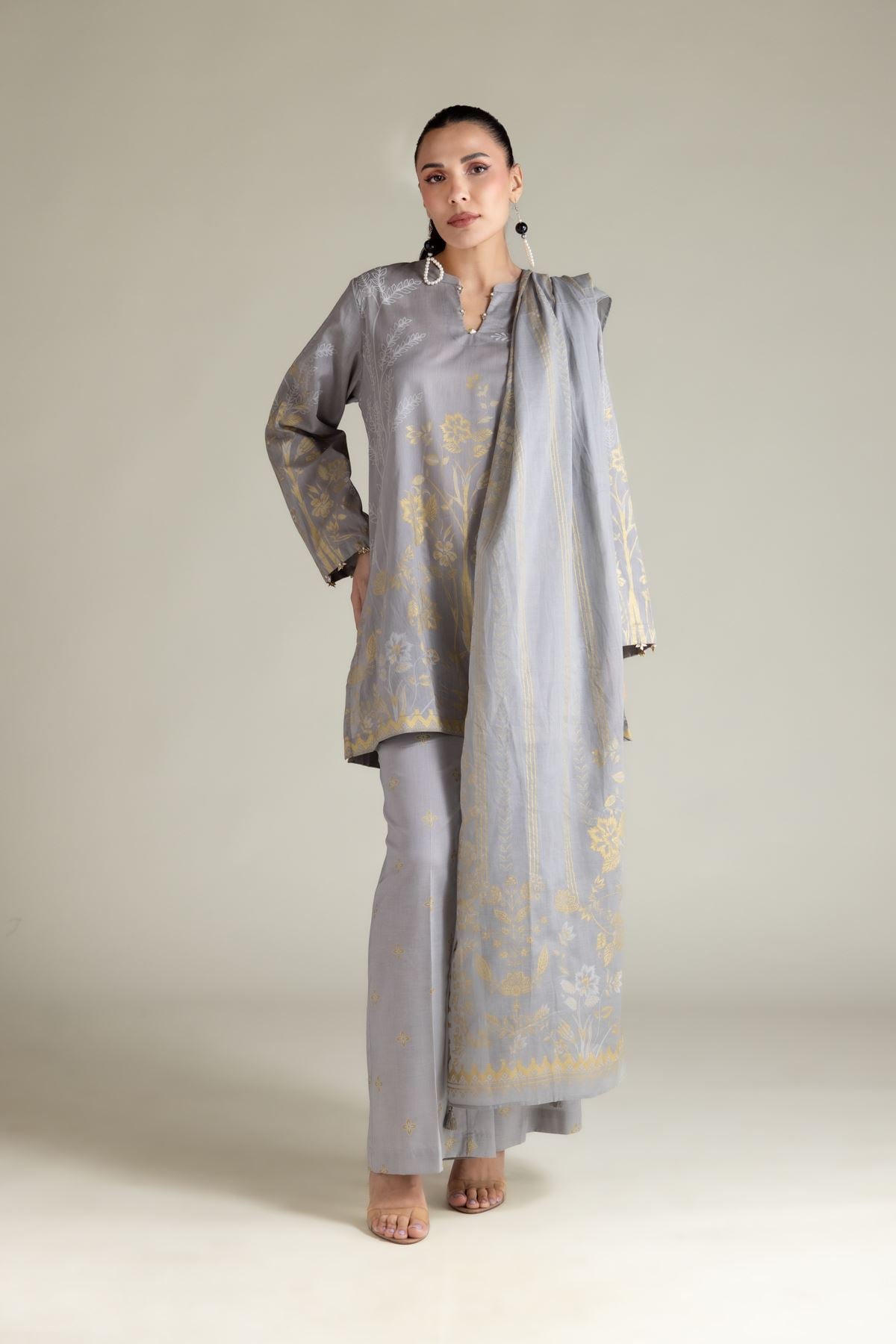 Khaadi 3pc Printed lawn