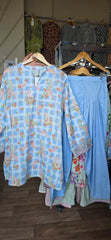 Khaadi 2pc embroidered coordset
