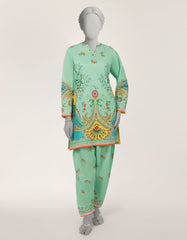 J. green dobby digital printed co-ord set