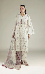 Khaadi 3pc embroidered