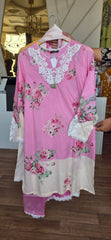 J. 3pc embroidered with shesha silk duppata