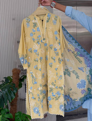 Khaadi 3pc embroidered lawn