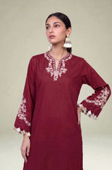 Khaadi 2pc embroidered coordset