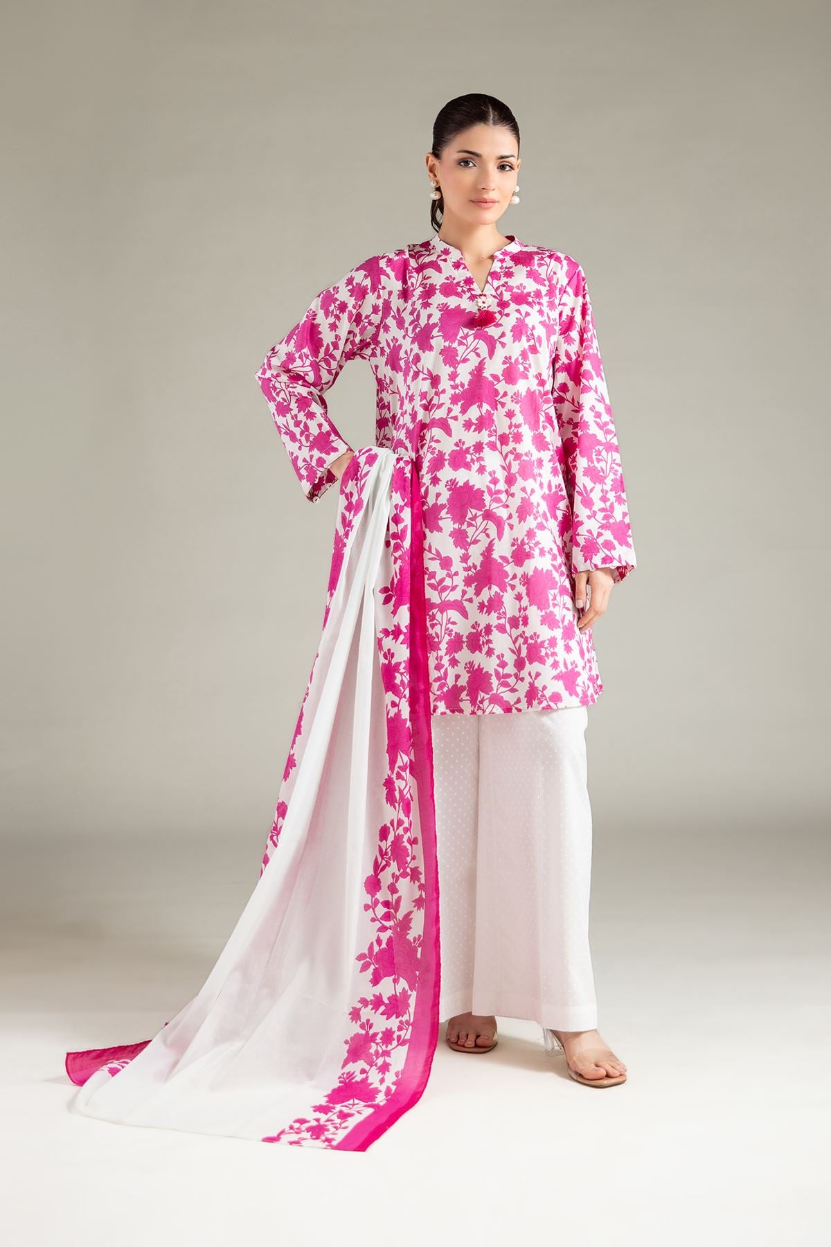 Khaadi 3pc printed floral