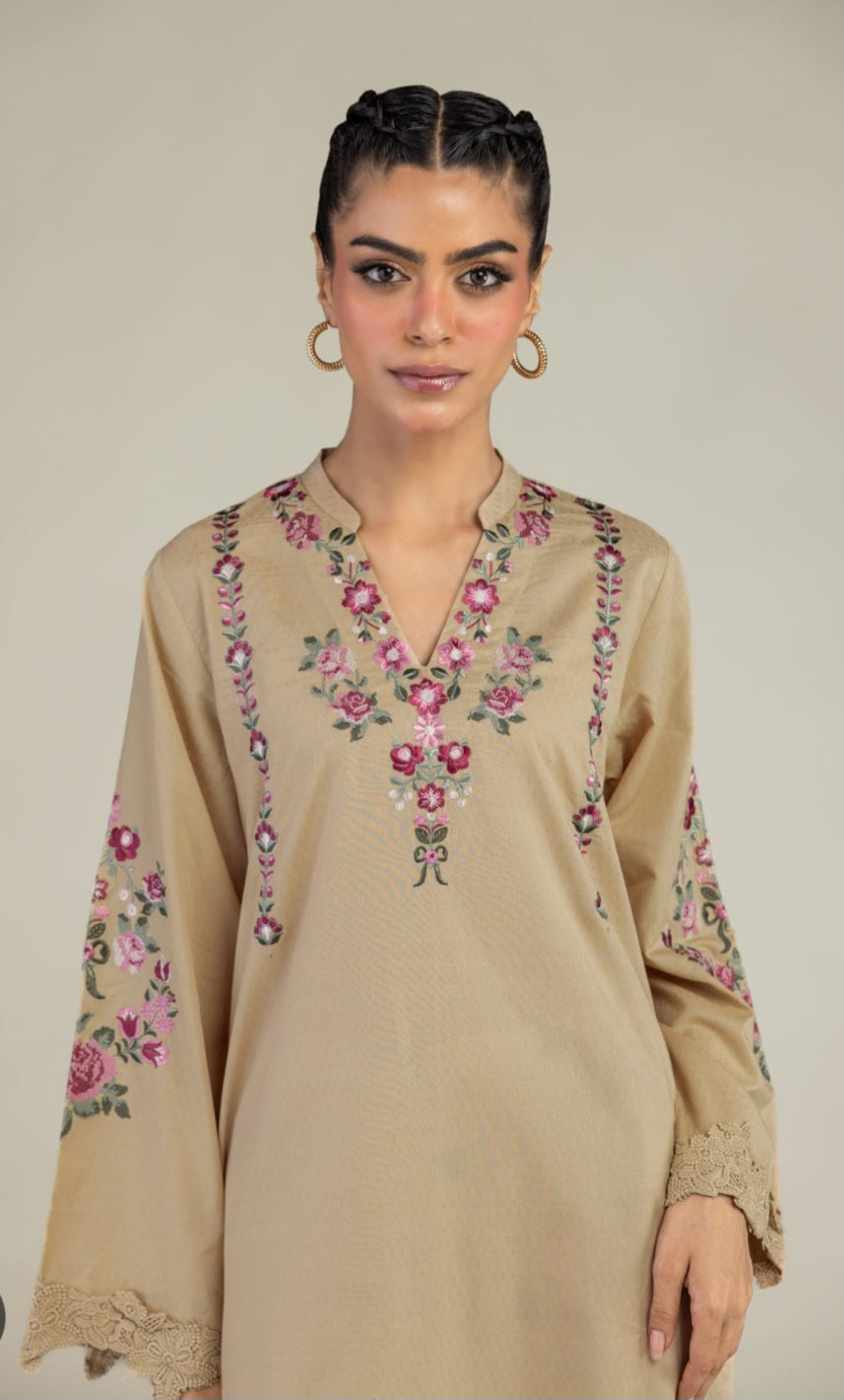 Khaadi 3pc embroidered