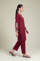 Khaadi 2pc embroidered coordset