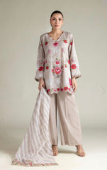Khaadi 3pc embroidered