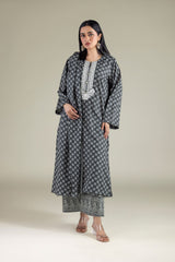 Khaadi 3pc Embroidered Printed Cotton