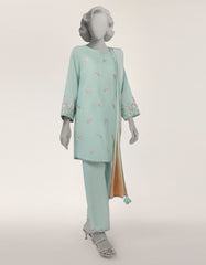 J. Embroidered lawn 3pc stitched