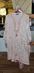 Zellbury 3pc embroidered