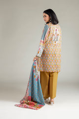 Khaadi 3pc printed cotton